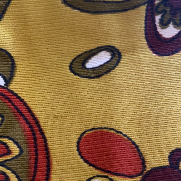 Vintage 70’s Small Psychedelic Boho Scarf - Picture 8 of 9